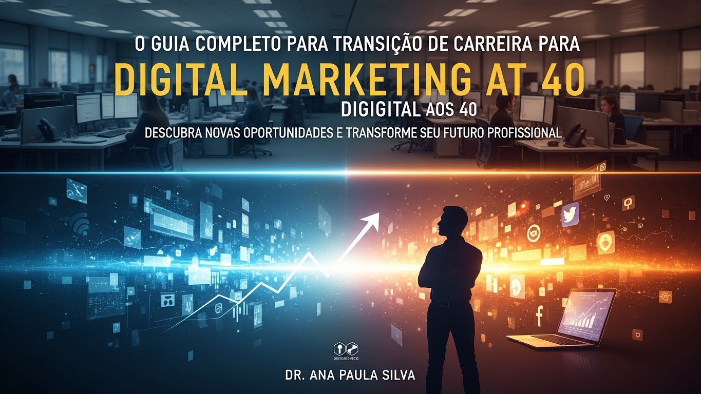Guia Completo para a Transição de Carreira para o Marketing Digital aos 40 Anos