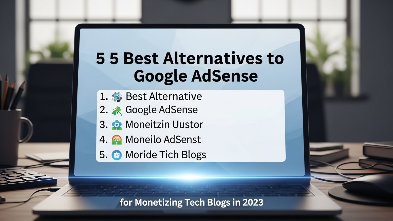 5 Melhores Alternativas ao Google AdSense para Monetizar Blogs de Tecnologia em 2023