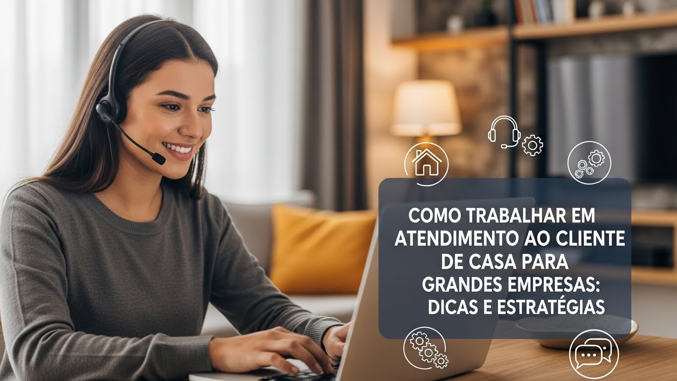 Como Trabalhar com Atendimento ao Cliente em Home Office para Grandes Empresas: Dicas e Estratégias