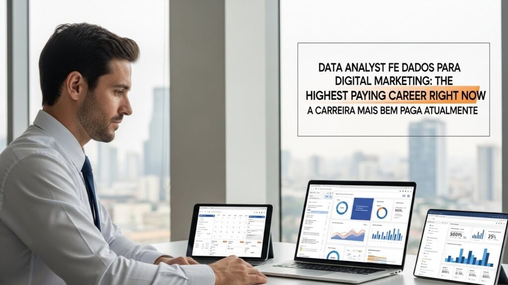 Profissão Analista de Dados para Marketing Digital: A Carreira Mais Bem Paga do Momento
