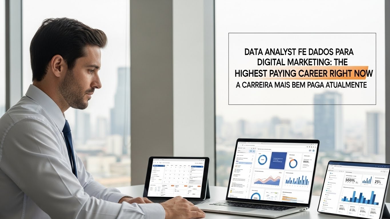 Profissão Analista de Dados para Marketing Digital: A Carreira Mais Bem Paga do Momento