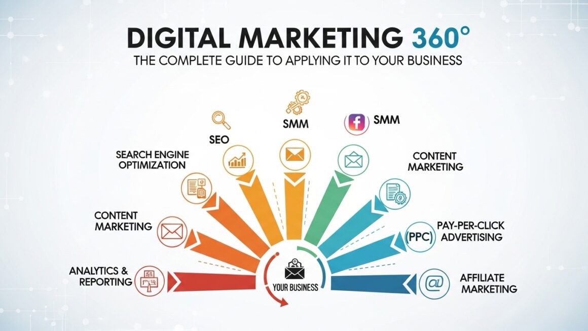 Marketing Digital 360: O Guia Completo para Aplicar em Seu Negócio