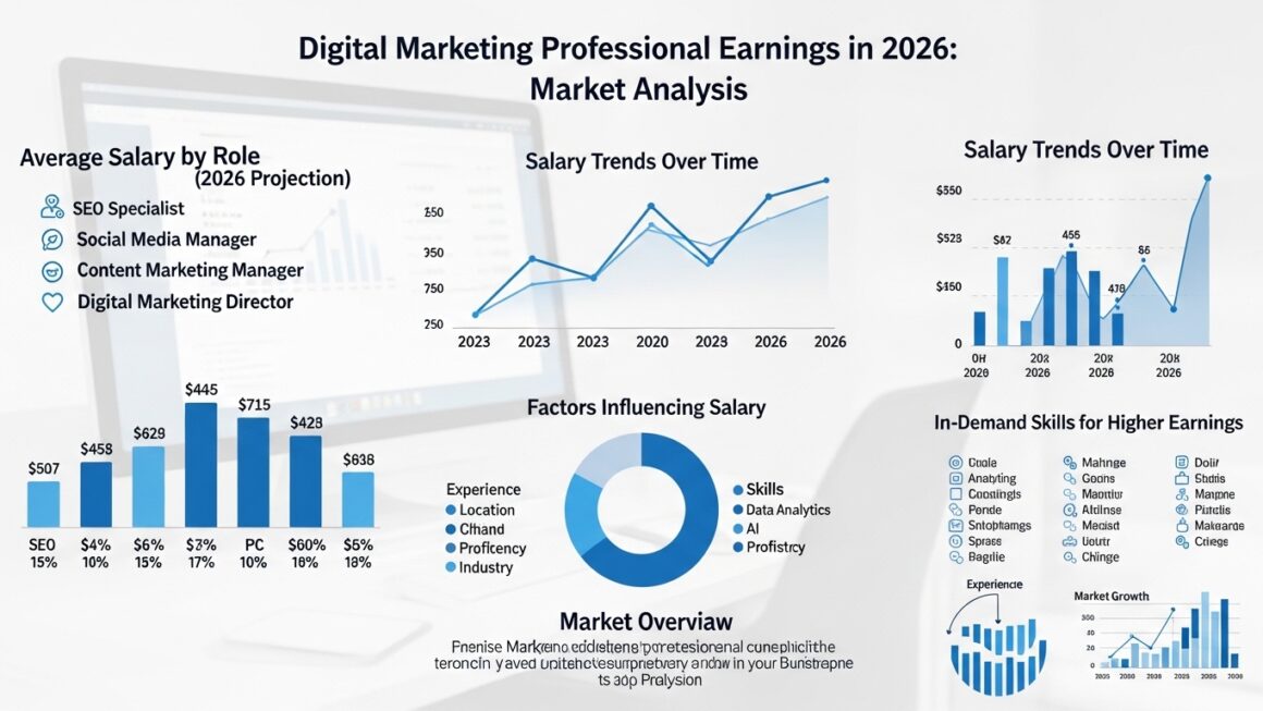 Quanto Ganha um Profissional de Marketing Digital em 2026? Análise do Mercado Atual