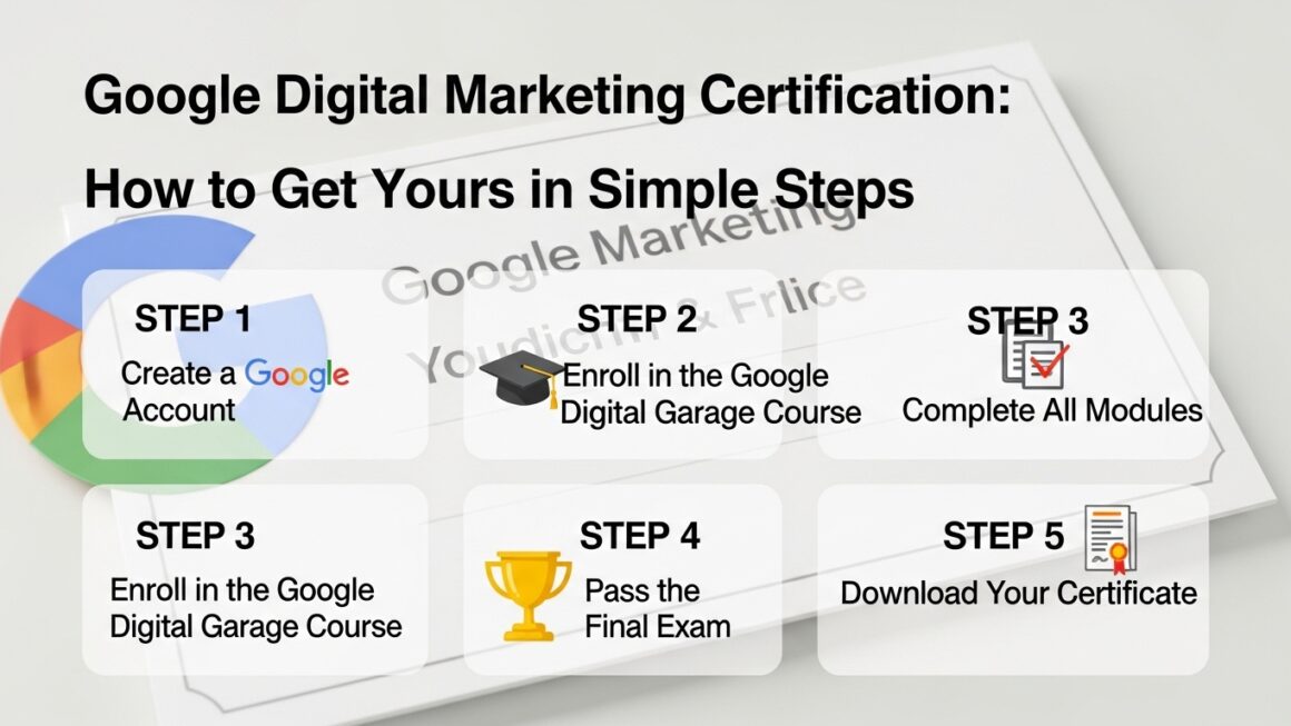 Marketing Digital Google Certification: Como Conseguir a Sua em Passos Simples