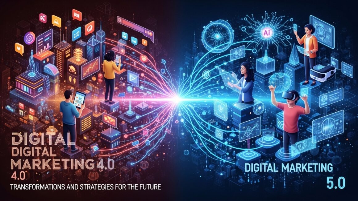 Marketing Digital 4.0 e 5.0: Transformações e Estratégias para o Futuro