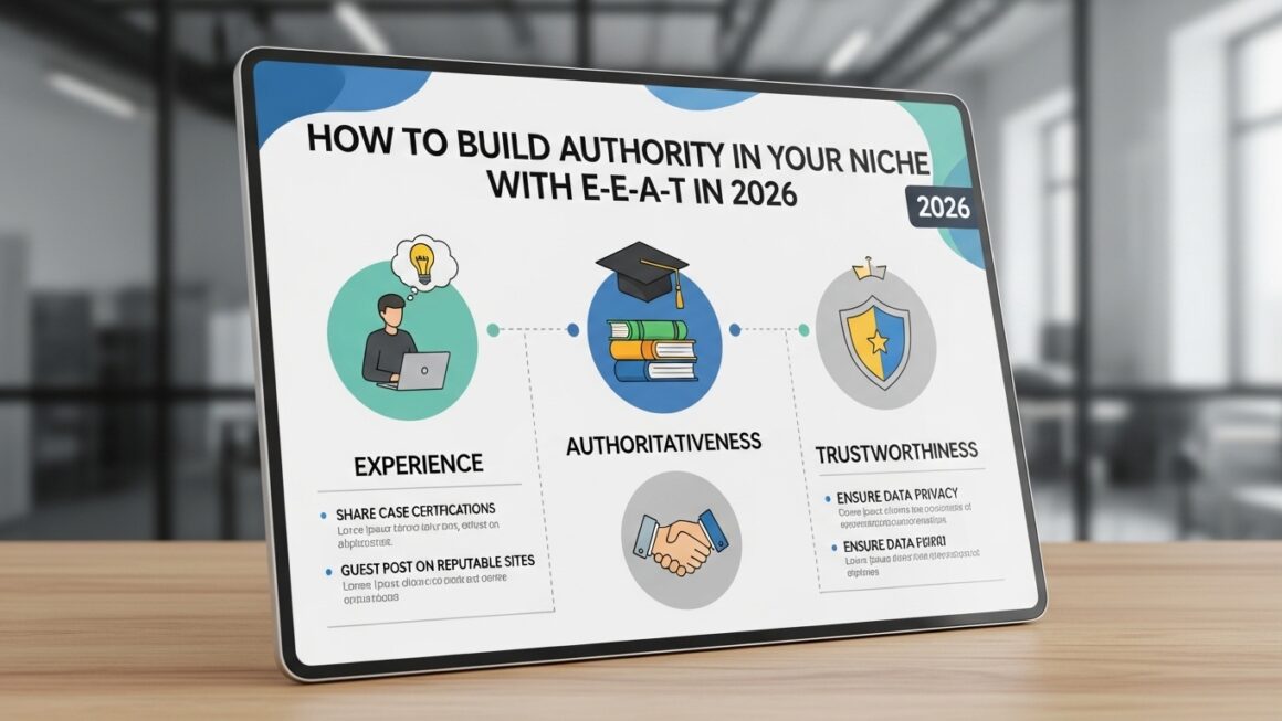Como Construir Autoridade em Seu Nicho com E-E-A-T em 2026