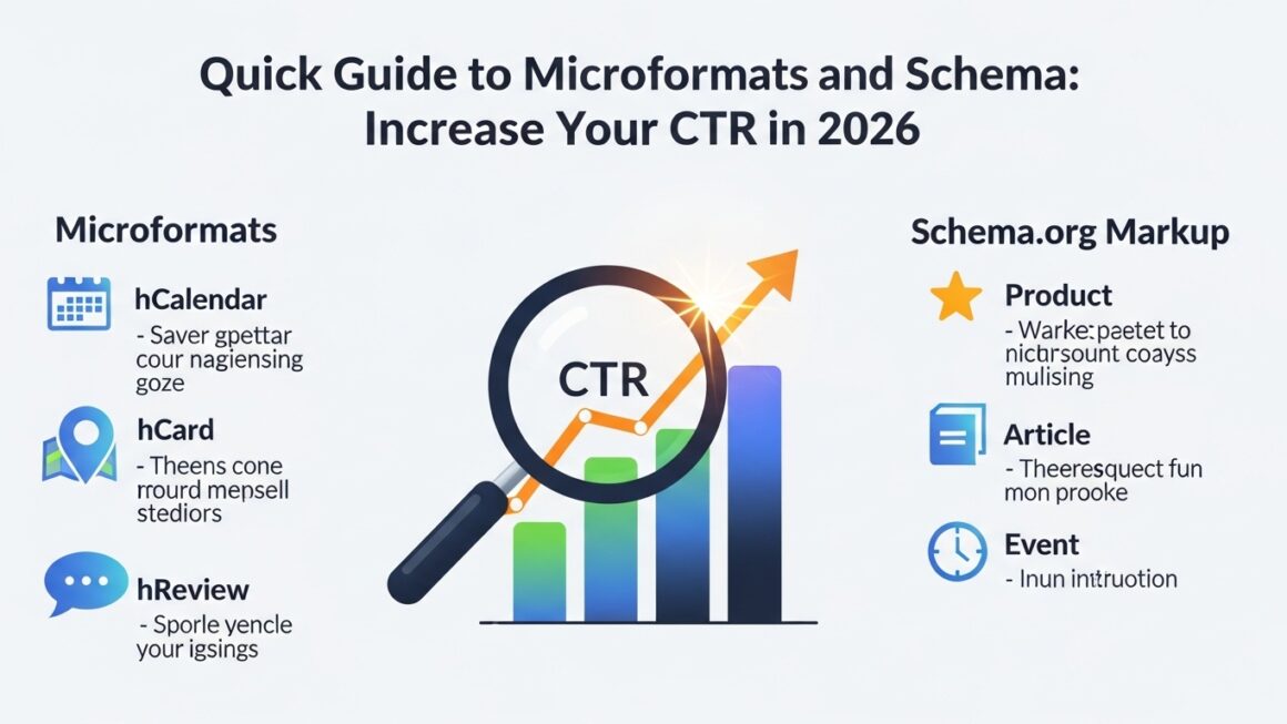 Guia Rápido de Microformatos e Schema: Aumente Seu CTR em 2026