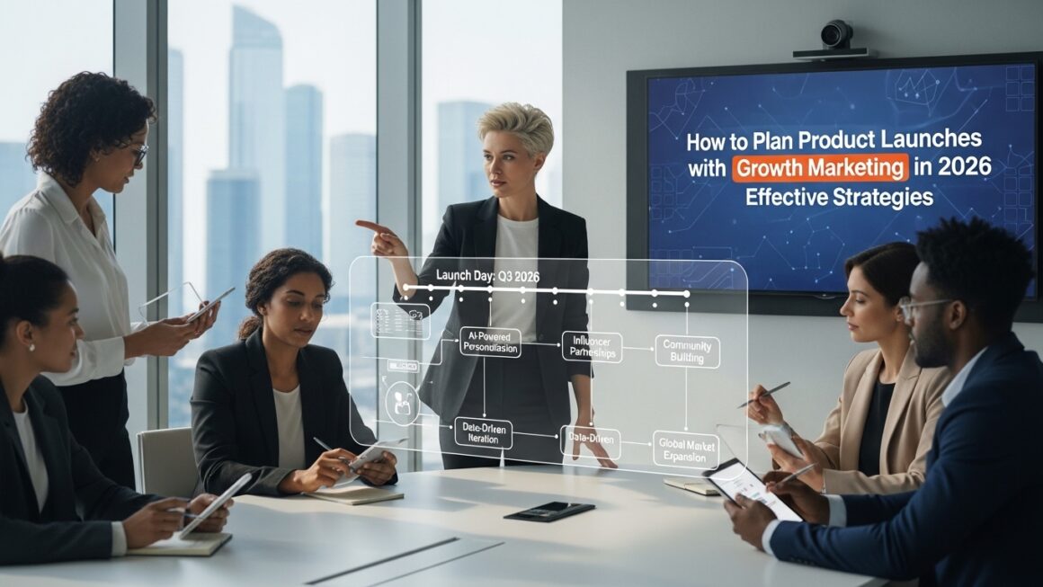 Como Planejar Lançamentos de Produto com Growth Marketing em 2026: Estratégias Eficazes