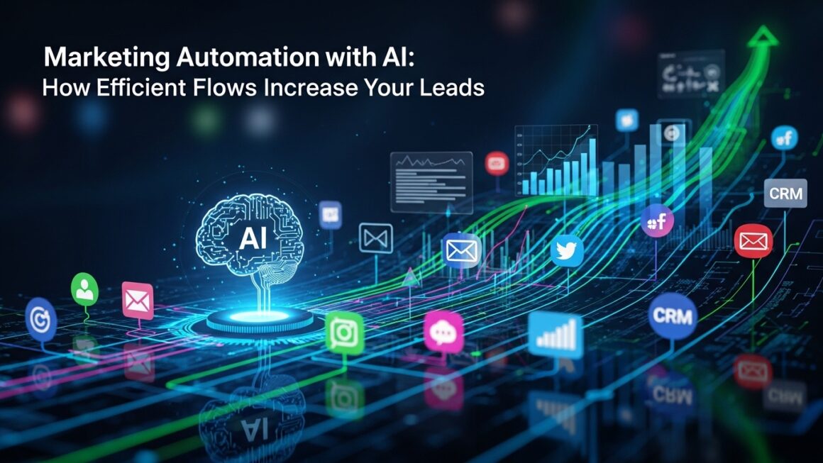 Automação de Marketing com IA: Como Fluxos Eficientes Aumentam Seus Leads