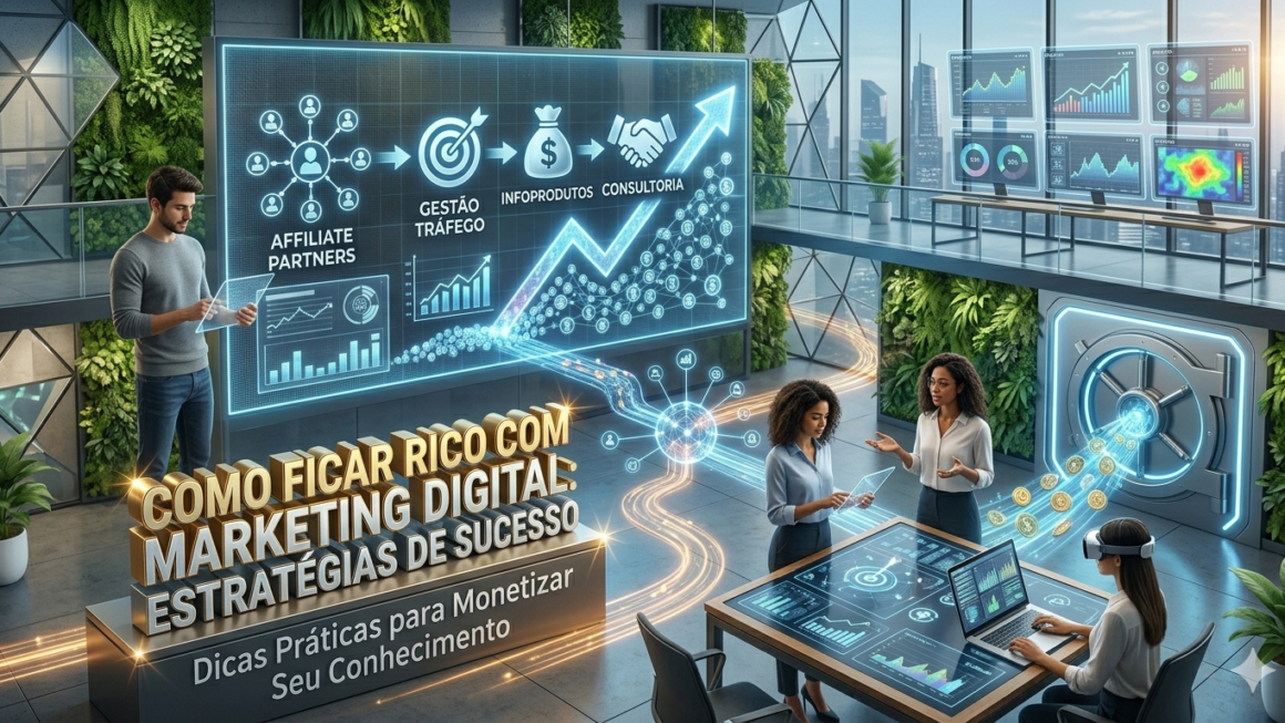 Como Ficar Rico com Marketing Digital: Estrategias de Sucesso