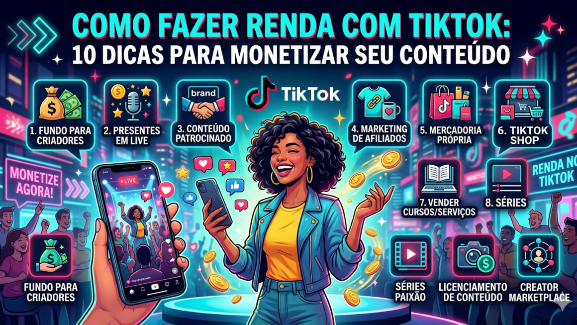 Como Fazer Renda com TikTok: 10 Dicas para Monetizar Seu Conteúdo