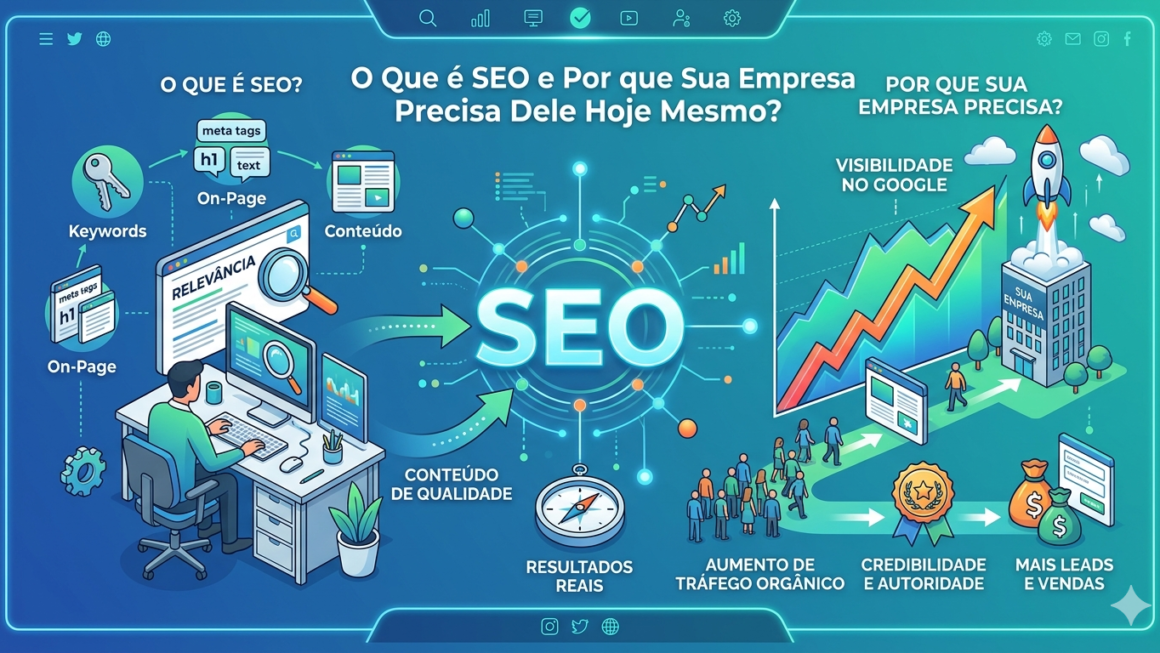 O que é SEO e por que sua empresa precisa dele hoje mesmo?